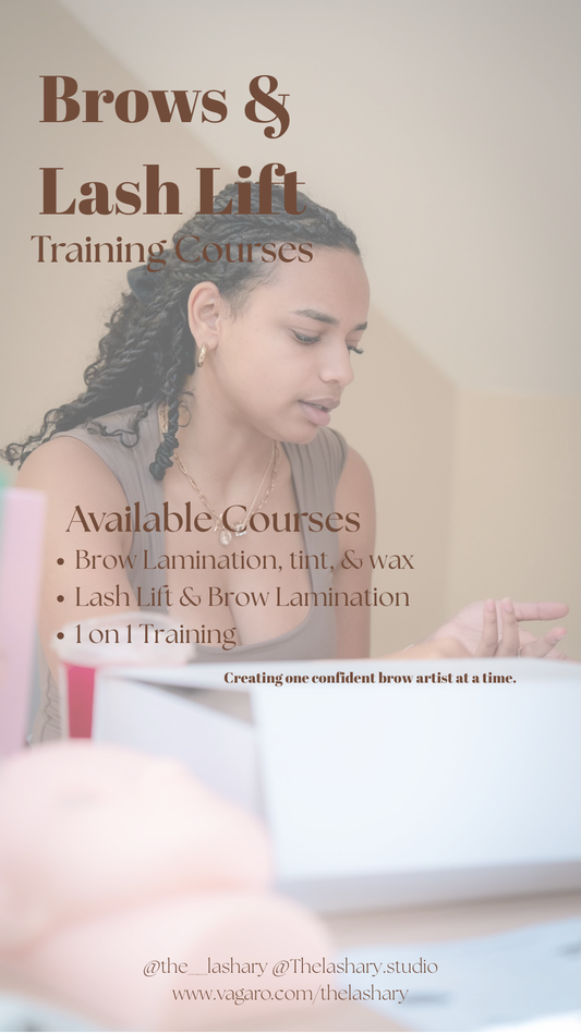 Lash Lift & Brow Lamination Course